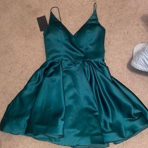 COPY - Spbridal emerald green dress